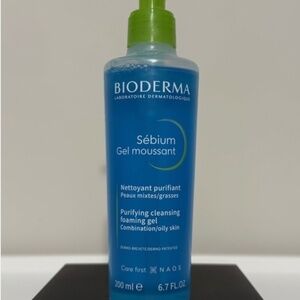 Bioderma Sebium Purifying Cleansing Foaming Gel Combo/Oily Skin 6.7 Fl Oz New